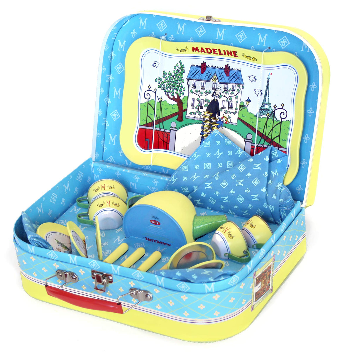24 Piece Tin Tea Set V56677