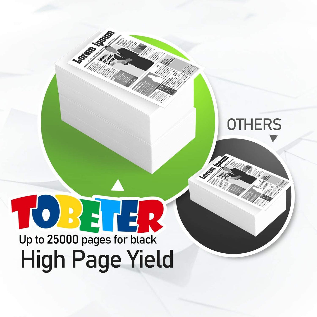 Remanufactured Toner Cartridge for Lexmark Printer (Black, 1 Pack High Yield) S351