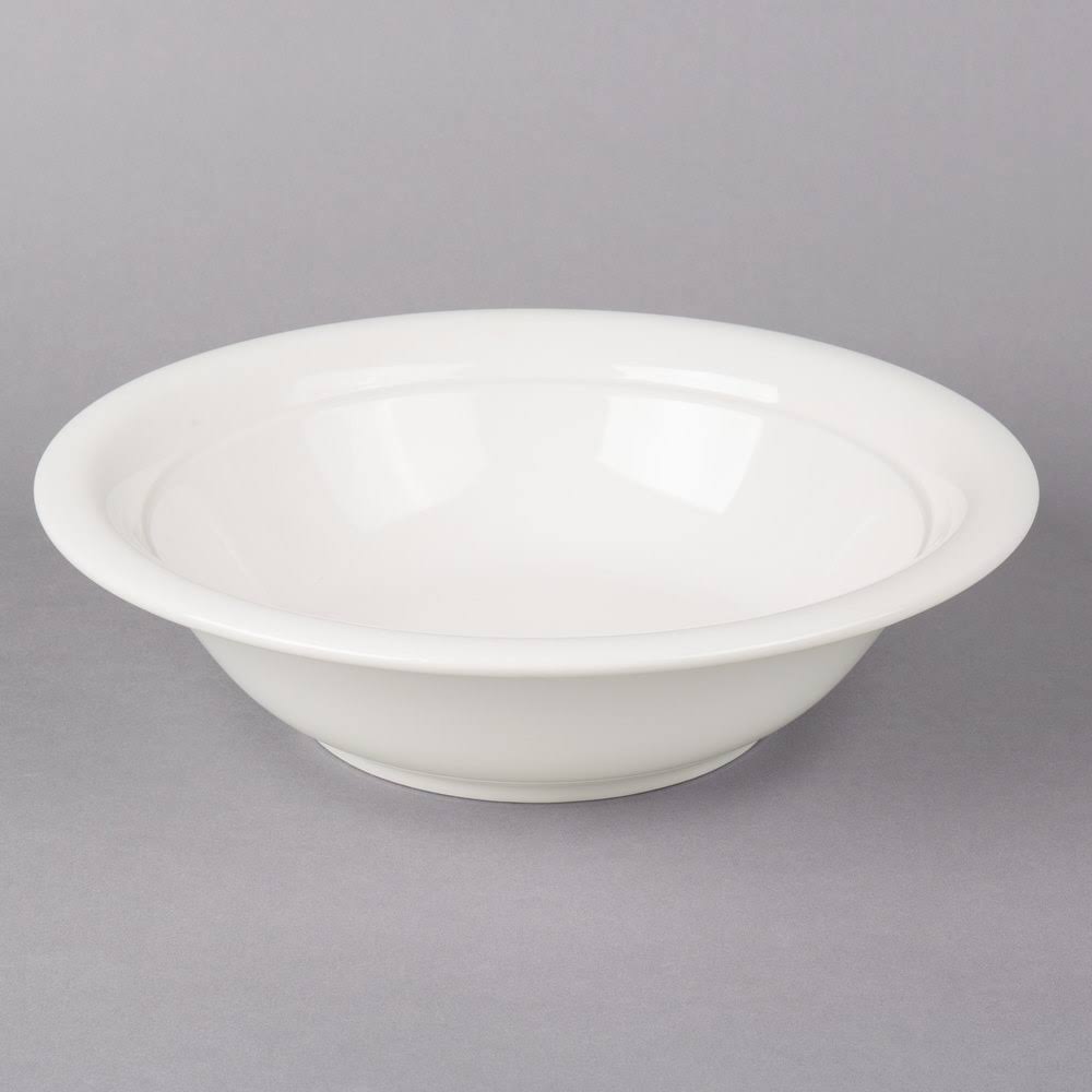 2.5 Qt White Porcelain Serving Bowl R682