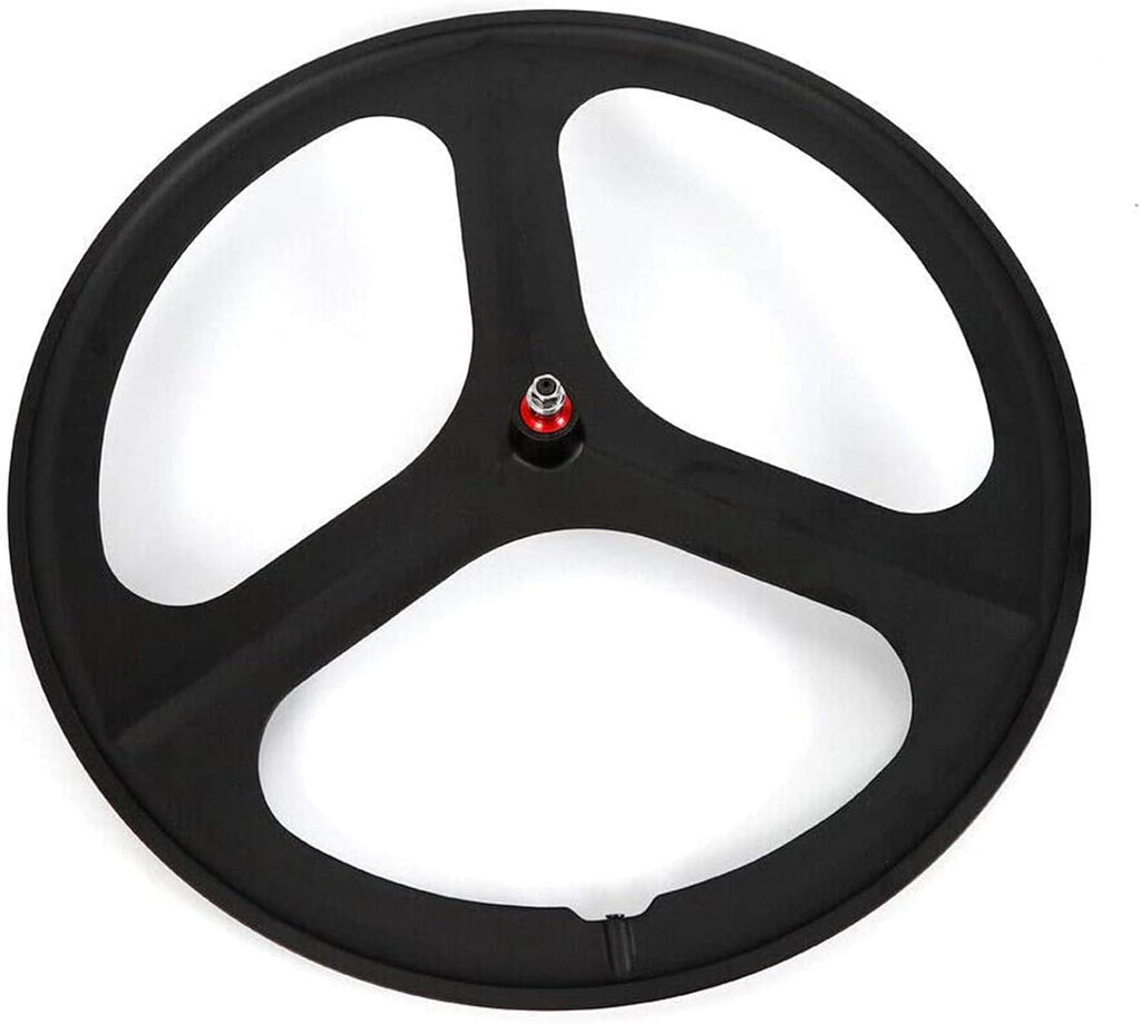 700C 3 Spoke Fixed Gear Bicycle Wheelset White G742