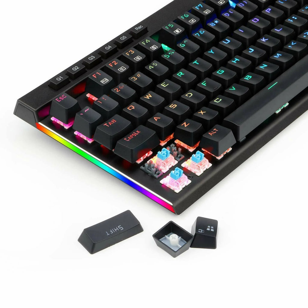 RGB LED Backlit Mechanical Gaming Keyboard 104 Key P6728