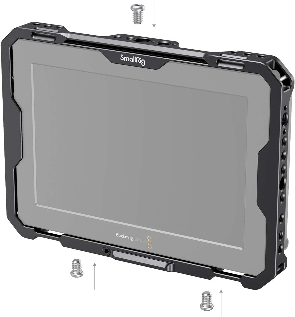 Cage with Sun Hood and HDMI Clamp for Blackmagic Design Video Assist 7 H206694