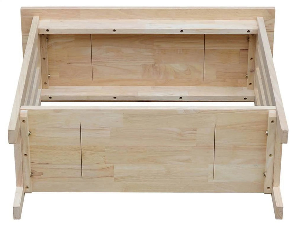 Solid Wood Unfinished Entry Table U281