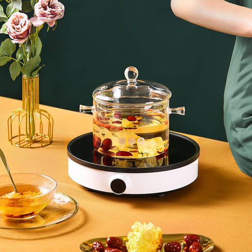 1.5 Liter Glass Saucepan with Cover A707