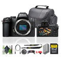 Mirrorless Camera Body Bundle with 64GB Memory Card + Cleaning Kit + Camera Bag Q2526
