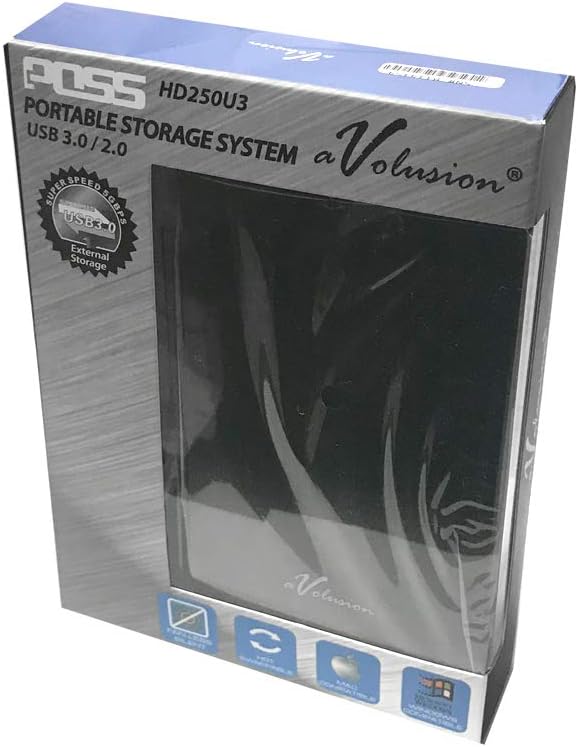 2TB USB 3.0 Portable External Hard Drive C64418