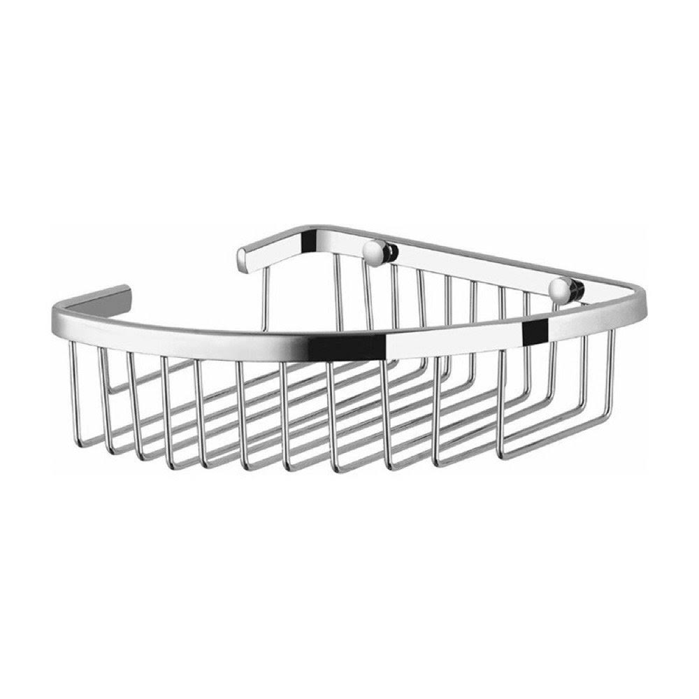 Wall Mounted Corner Shower Basket - Chrome M588