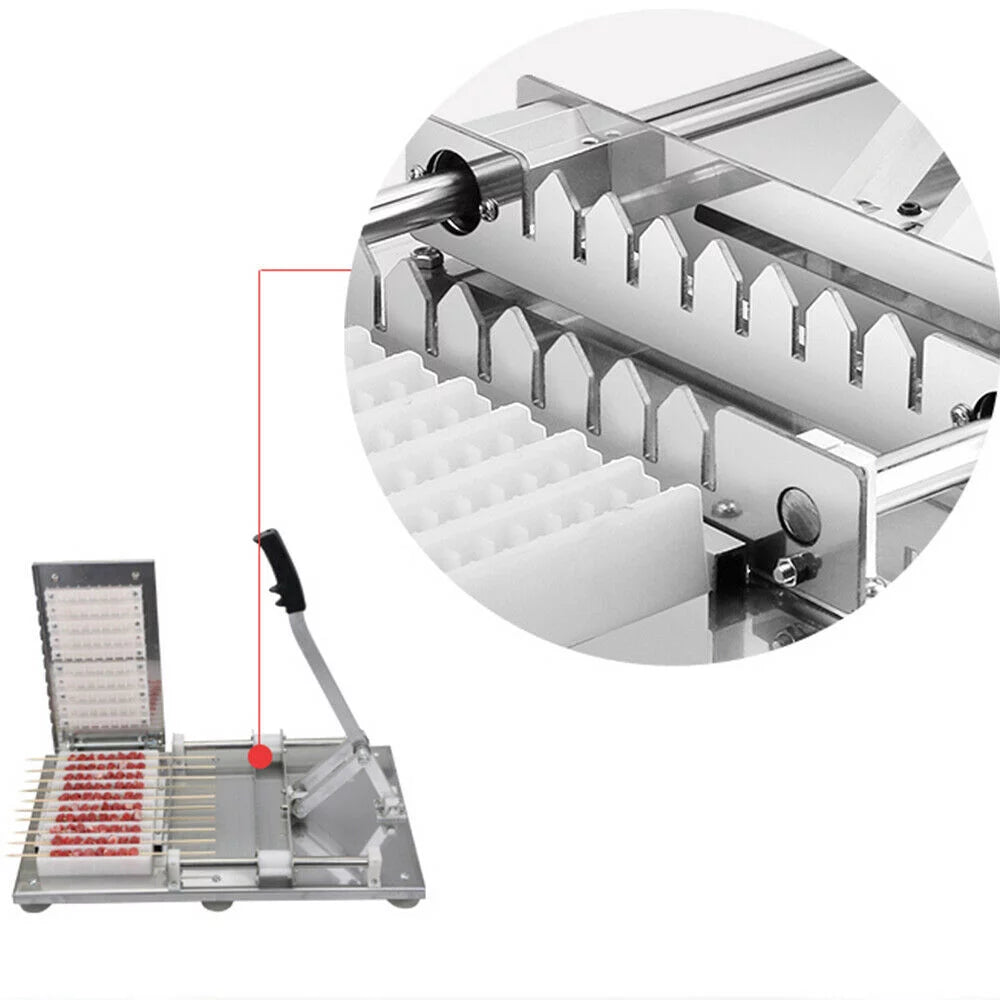 Manual Meat Skewer Machine Stainless Steel S153657
