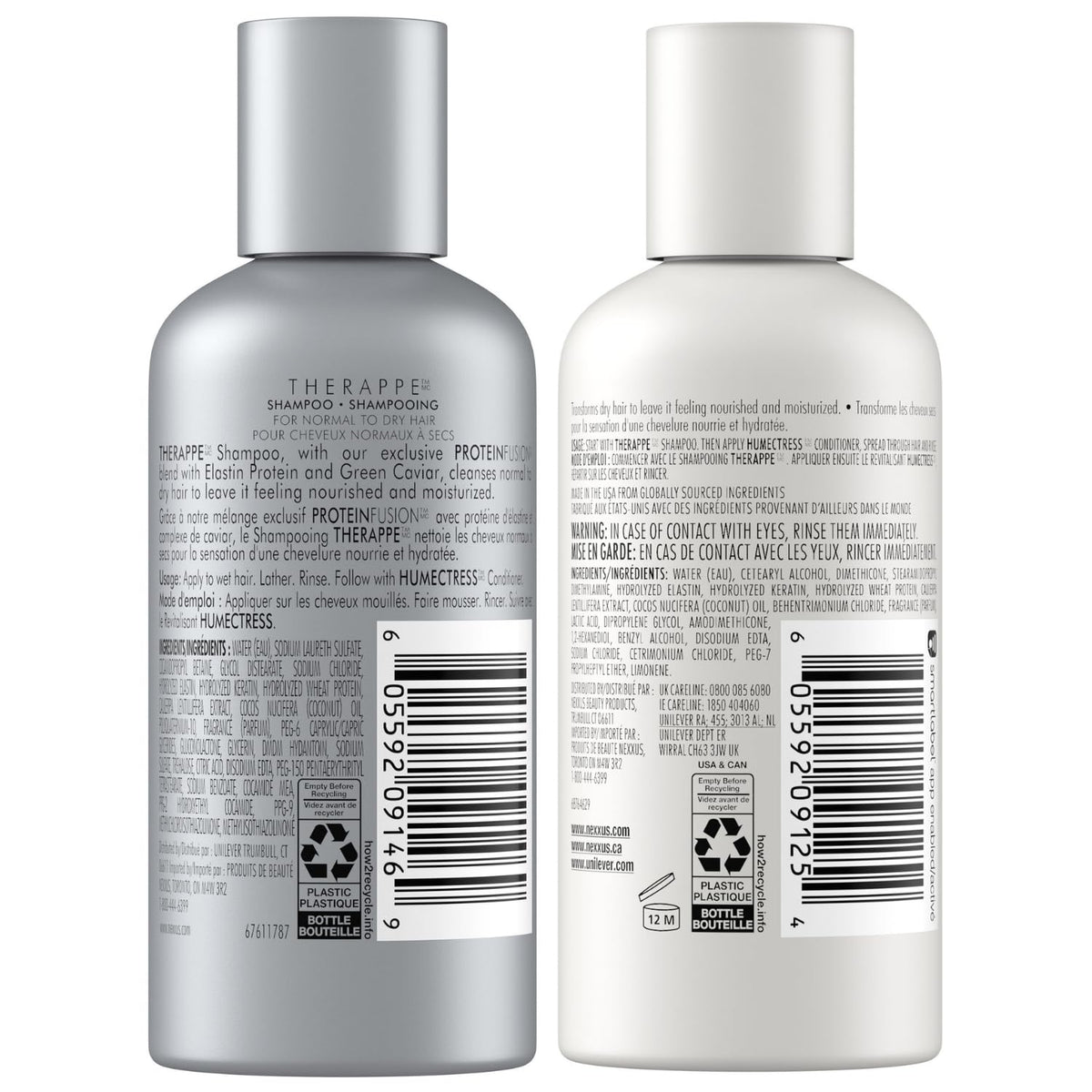 Travel-Size Shampoo and Conditioner, 3 Oz U554735