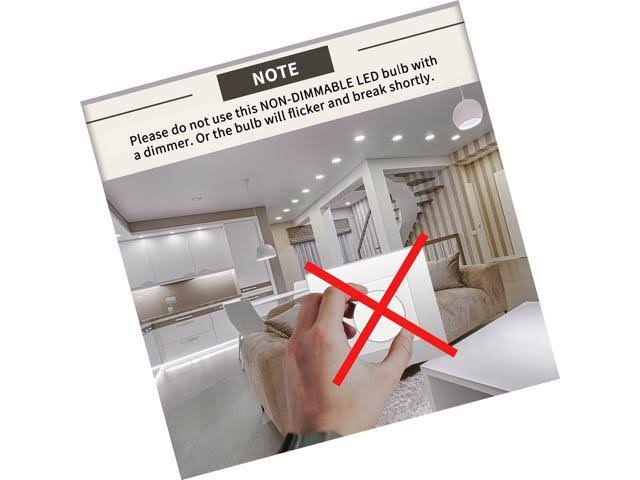 E12 Candelabra LED Bulb 4W Daylight White 6000K F98038