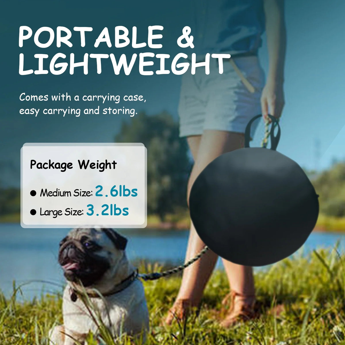 Large Foldable Pet Playpen with Carrying Case T834