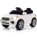 White 6V Kids Remote Control Riding Car Q1377