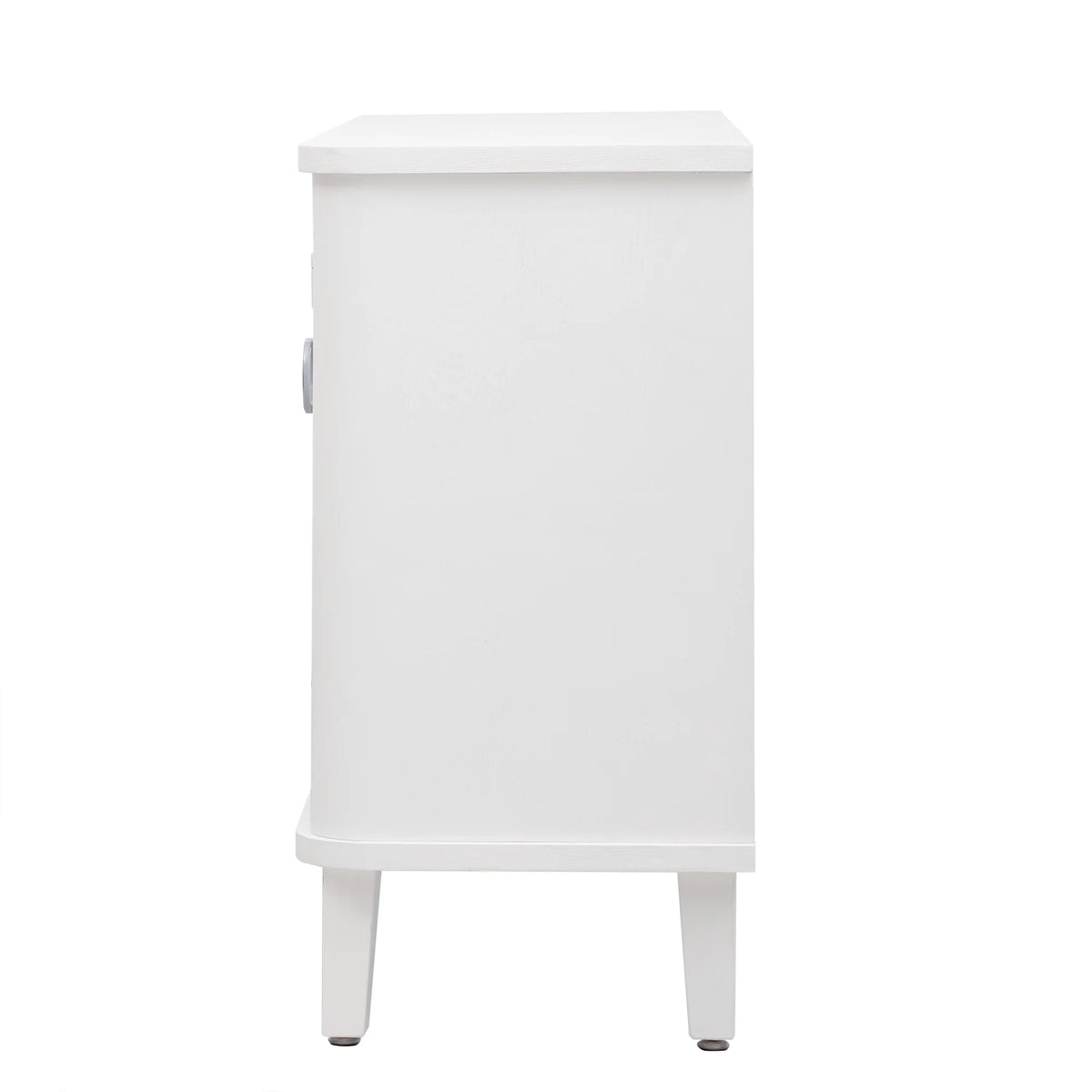 Solid Wood Veneer Storage Cabinet with Three Doors H62678