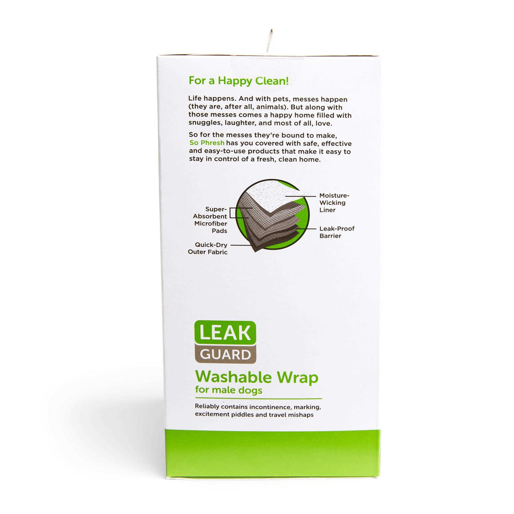 Washable Leak Guard Wrap for Male Dogs B24290