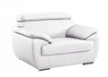 White Leather Chair C97443