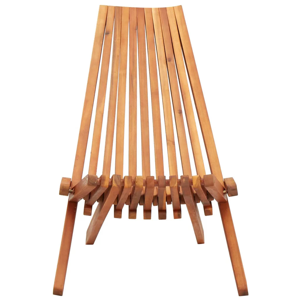 Acacia Wood Folding Sun Lounger L640300