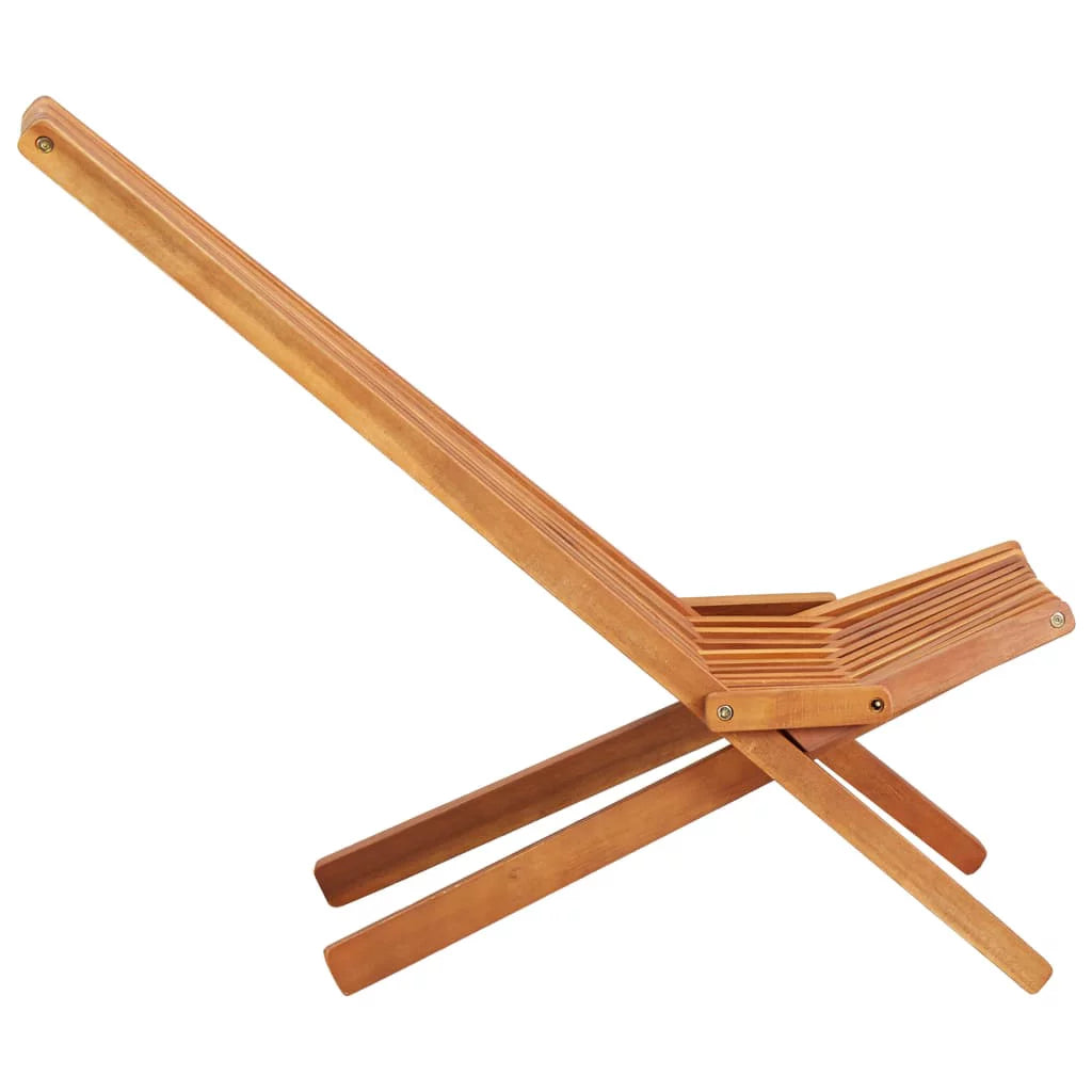 Acacia Wood Folding Sun Lounger L640300