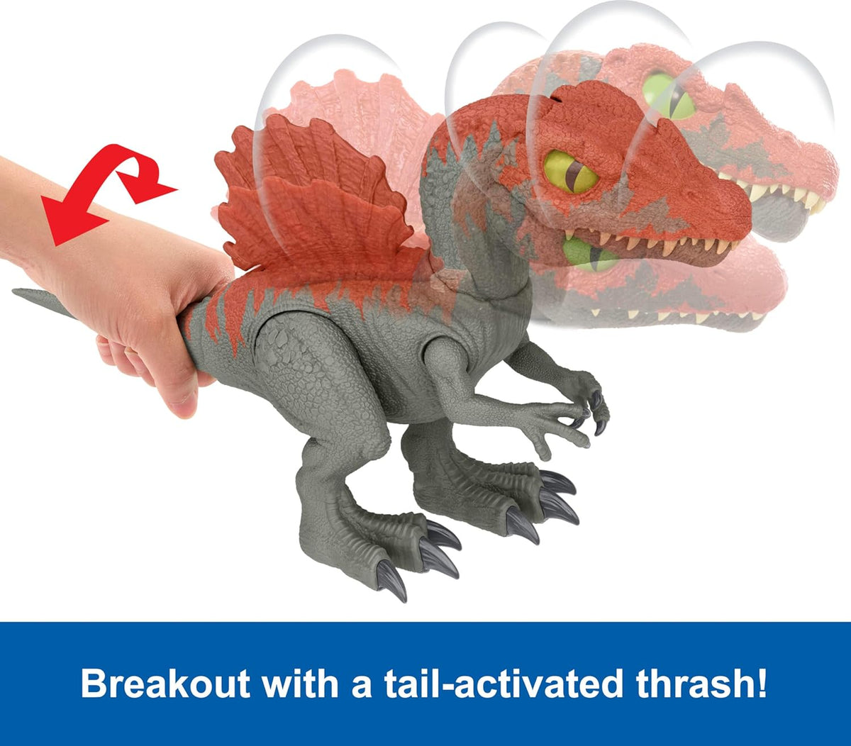 Spinosaurus Dinosaur Action Figure & Sand & Gel & Dough C1887