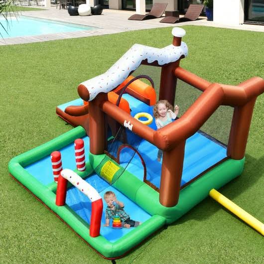 Inflatable Bounce House Slide Climber A797110
