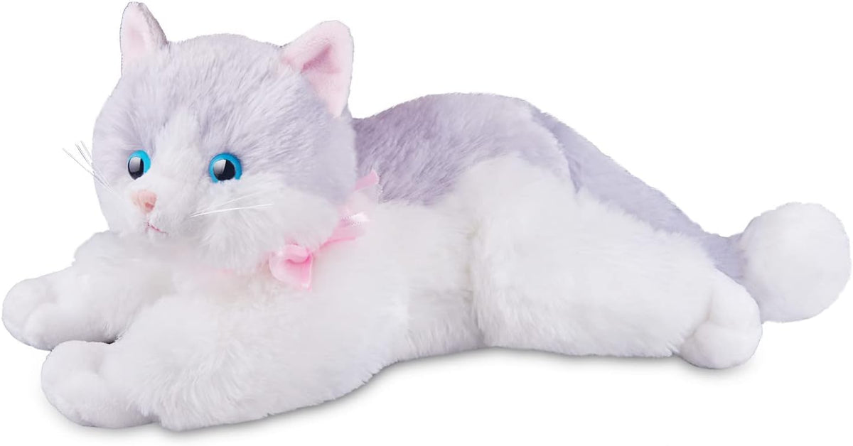Yellow Stuffed Animal Cat Plush Toy M208876
