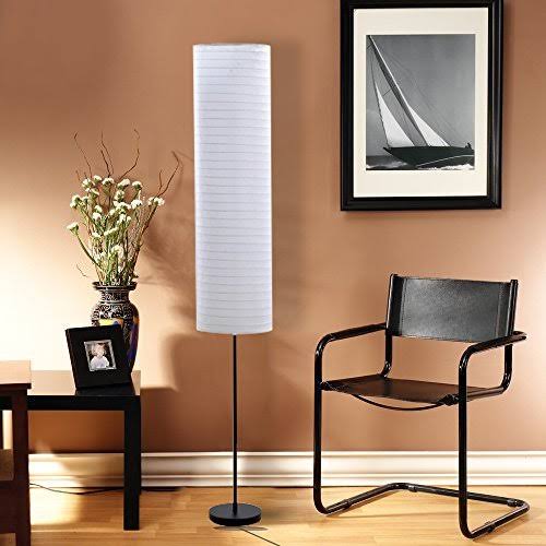Black Paper Stick Floor Lamp Z6382