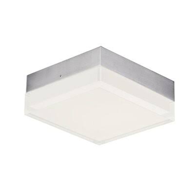 1-Light LED Flush Mount Satin Nickel M691