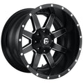Black Milled 20x12 Wheel M1358