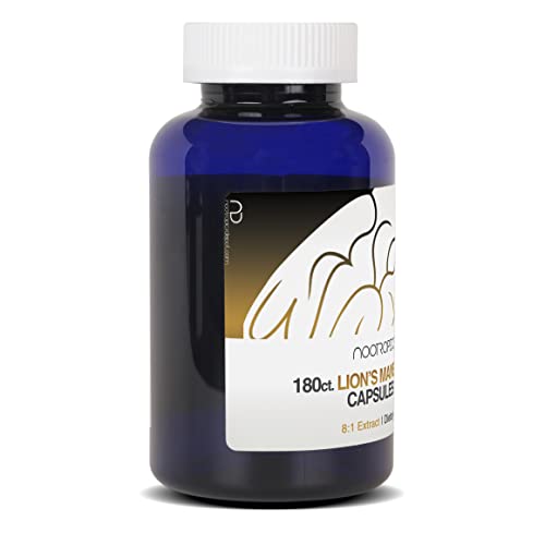 Lions Mane Mushroom Capsules 500mg 60 Count Q64901