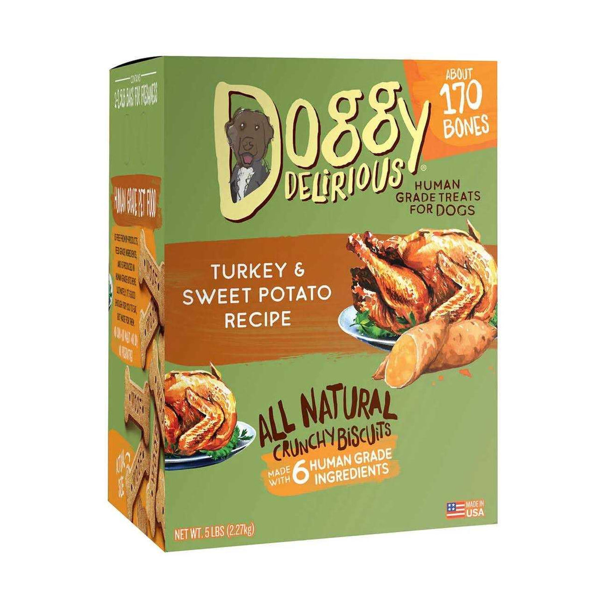 Turkey and Sweet Potato Flavor Dog Treats U697579