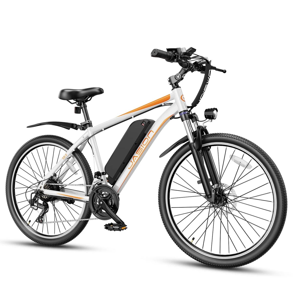 26 Electric Bike with 500W Brushless Motor, 36V 12.5Ah Removable Battery, 21 Speed Gear, Front Fork Suspension R4314