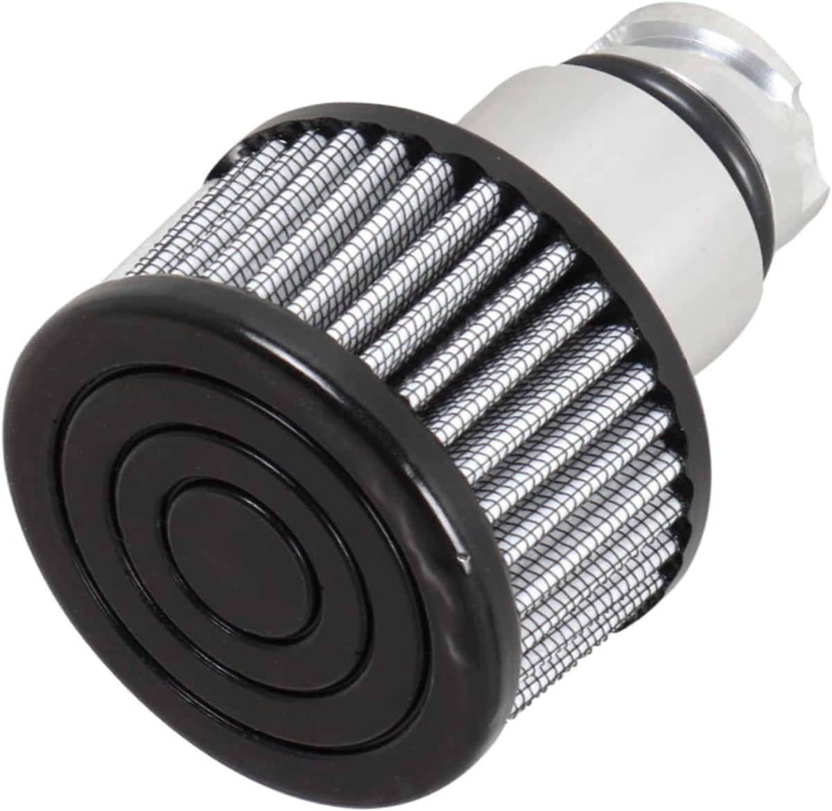 Billet Aluminum Valve Cover Cap with Chrome Breather Pack of 2 B621834