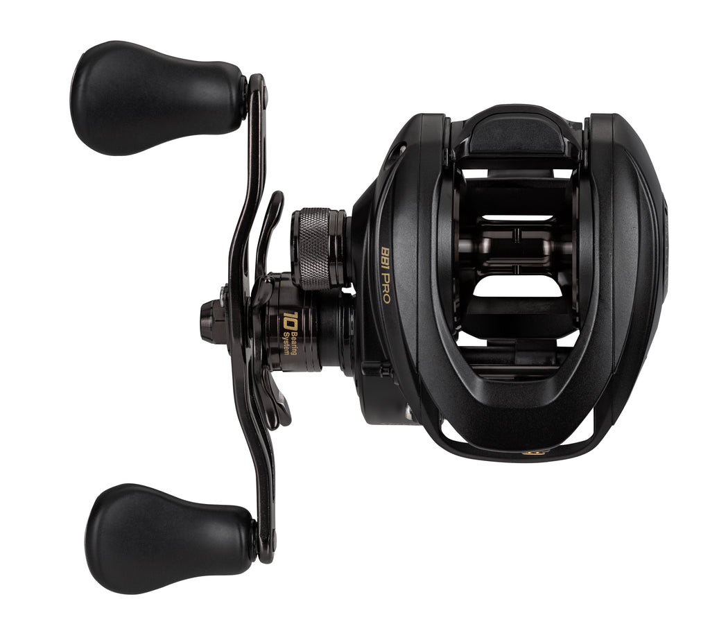 Black Baitcast Fishing Reel, 8.3:1 Gear Ratio, 10 Bearing System C47750