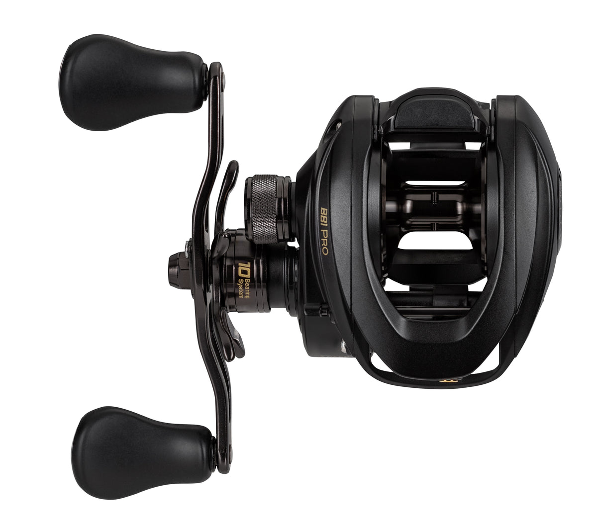 Black Baitcast Fishing Reel, 8.3:1 Gear Ratio, 10 Bearing System C47750