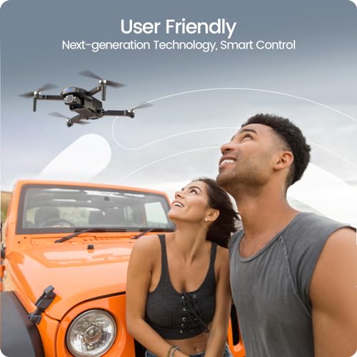 GPS Drone with 4K UHD Camera, Foldable FPV RC Quadcopter with Brushless Motor J828