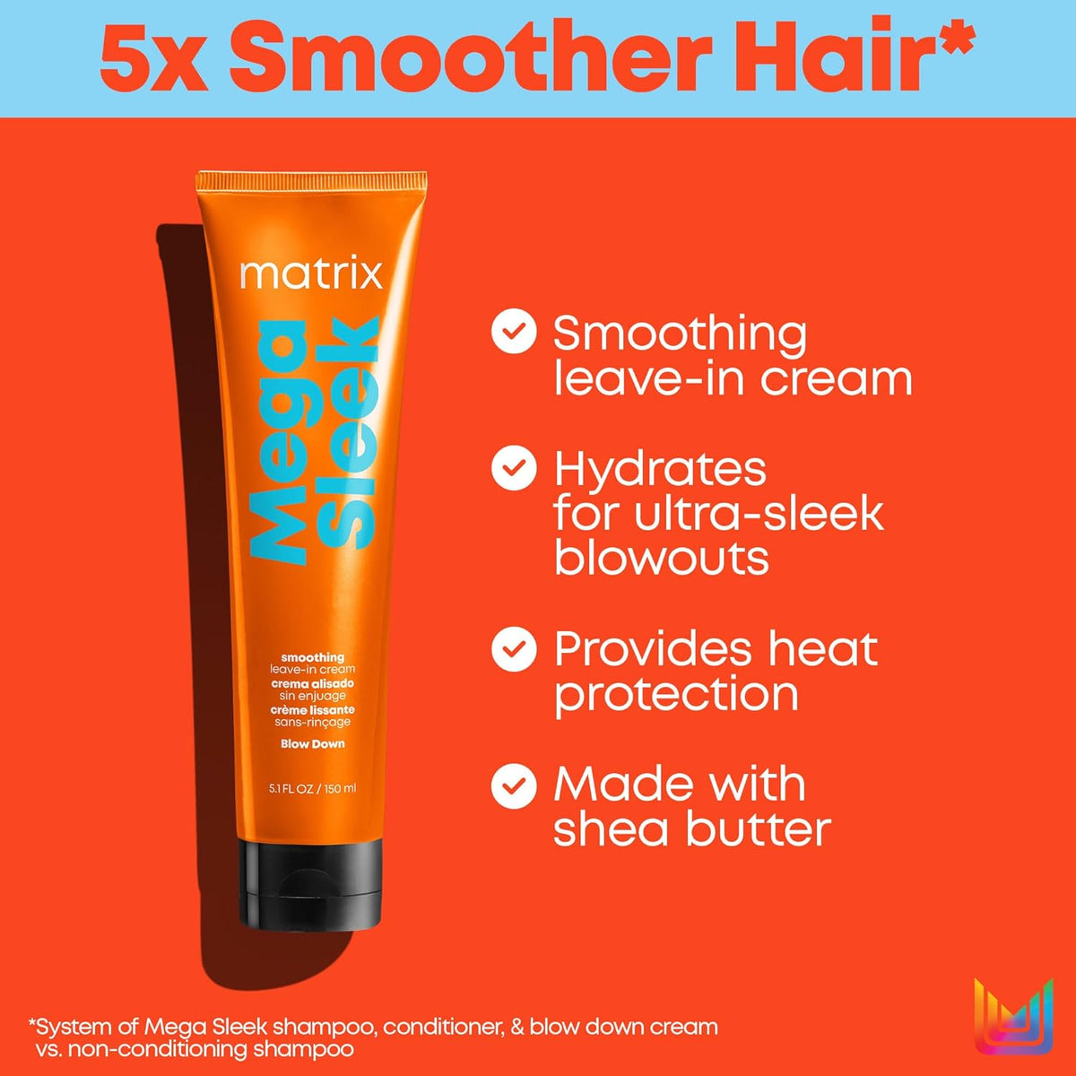 Smoothing Leave-In Cream with Shea Butter 5.1 Fl. Oz. D9421