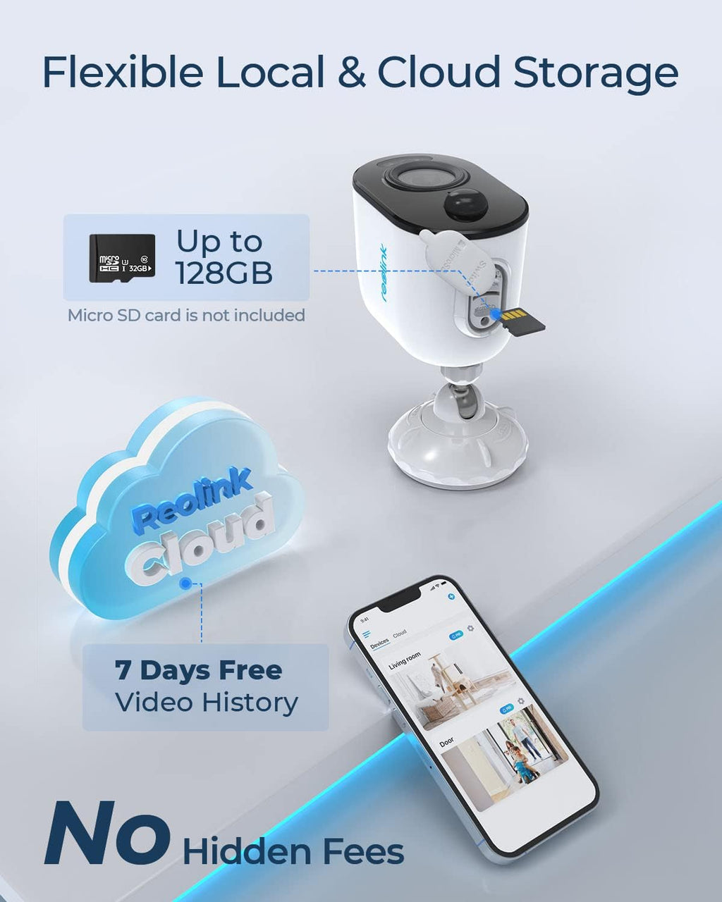 Wireless Outdoor Security Camera with Solar Panel C341383