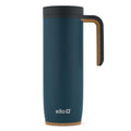 18oz Vacuum Insulated Stainless Steel Travel Mug with Side Handle and Leak-Proof Slider Lid P441127