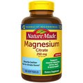 Magnesium Citrate 250 mg Dietary Supplement, 180 Soft Gels W7897