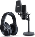 Studio Headphones with Microphone, Pop Filter, and Mic Stand P5001