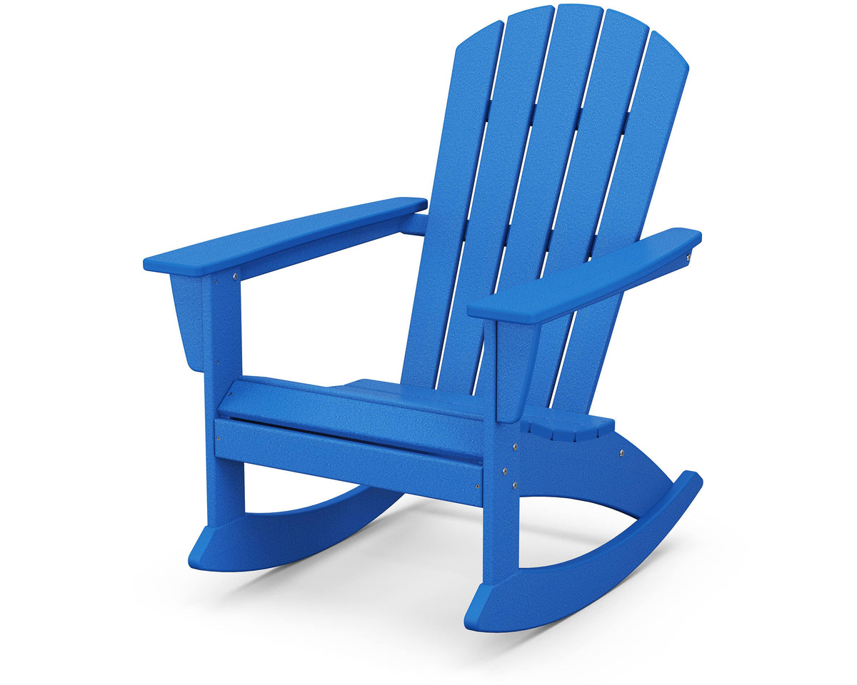 Pacific Blue Adirondack Rocking Chair S1704