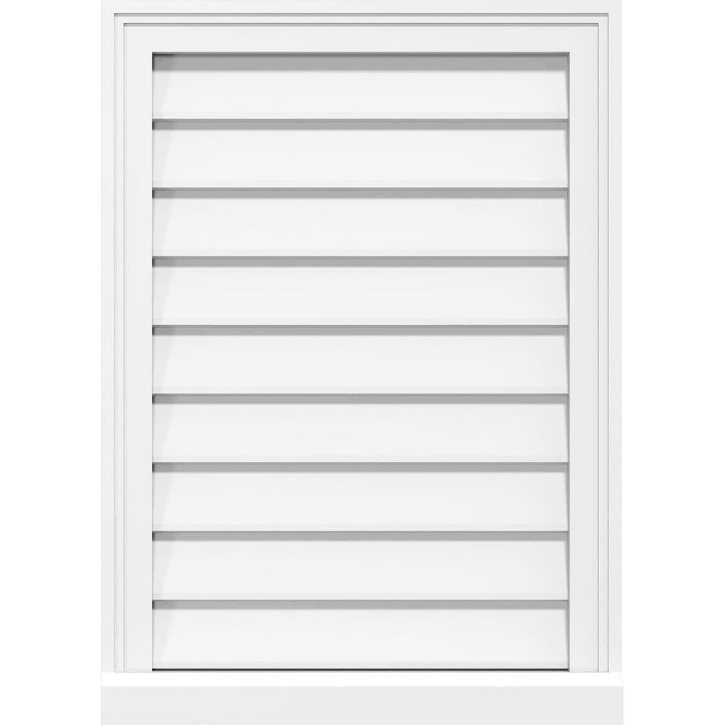 PVC Gable Vent P77577