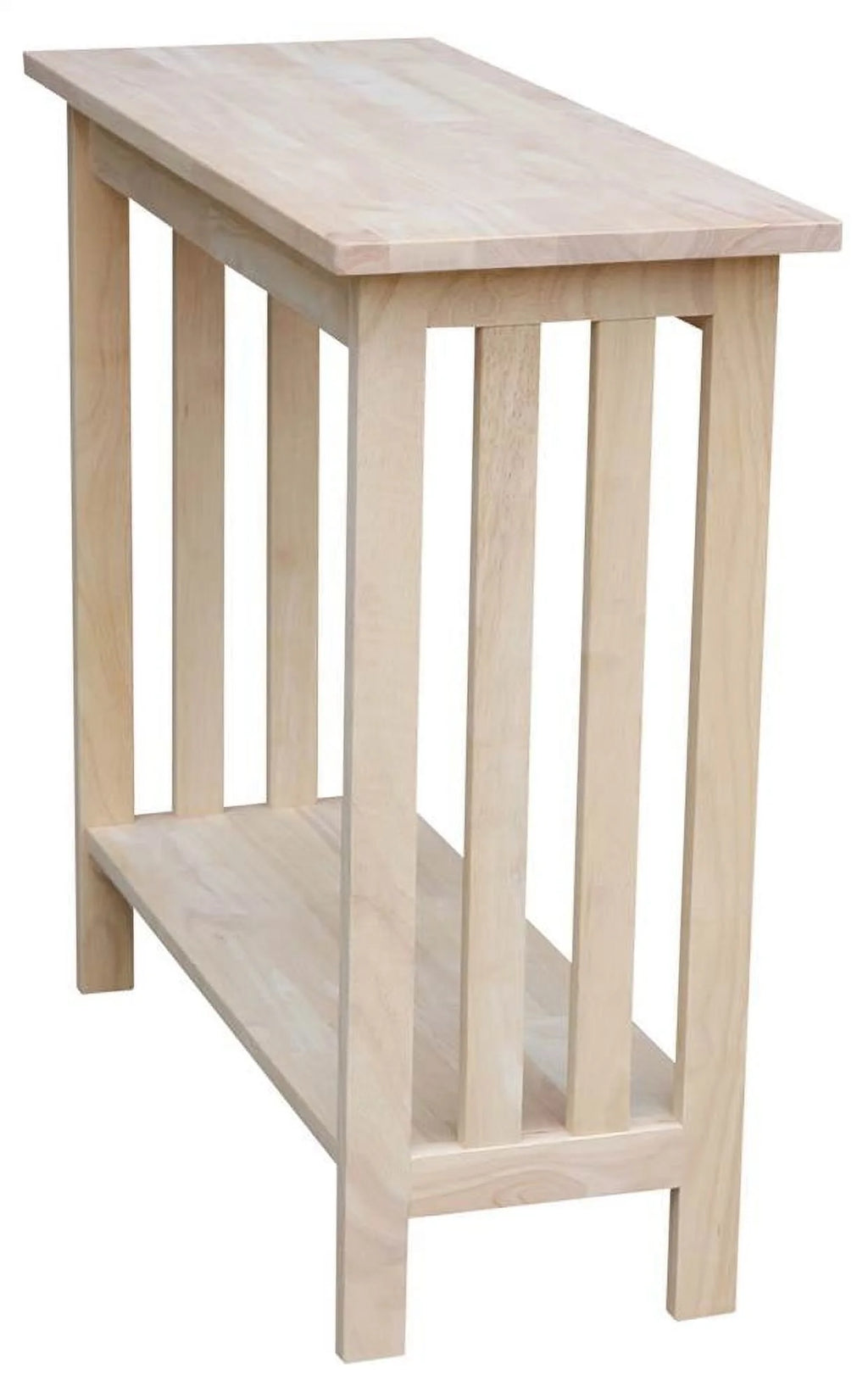 Solid Wood Unfinished Entry Table U281