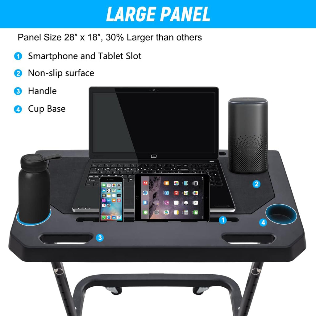 Large Panel Height Adjustable Bike Trainer Desk Y60400
