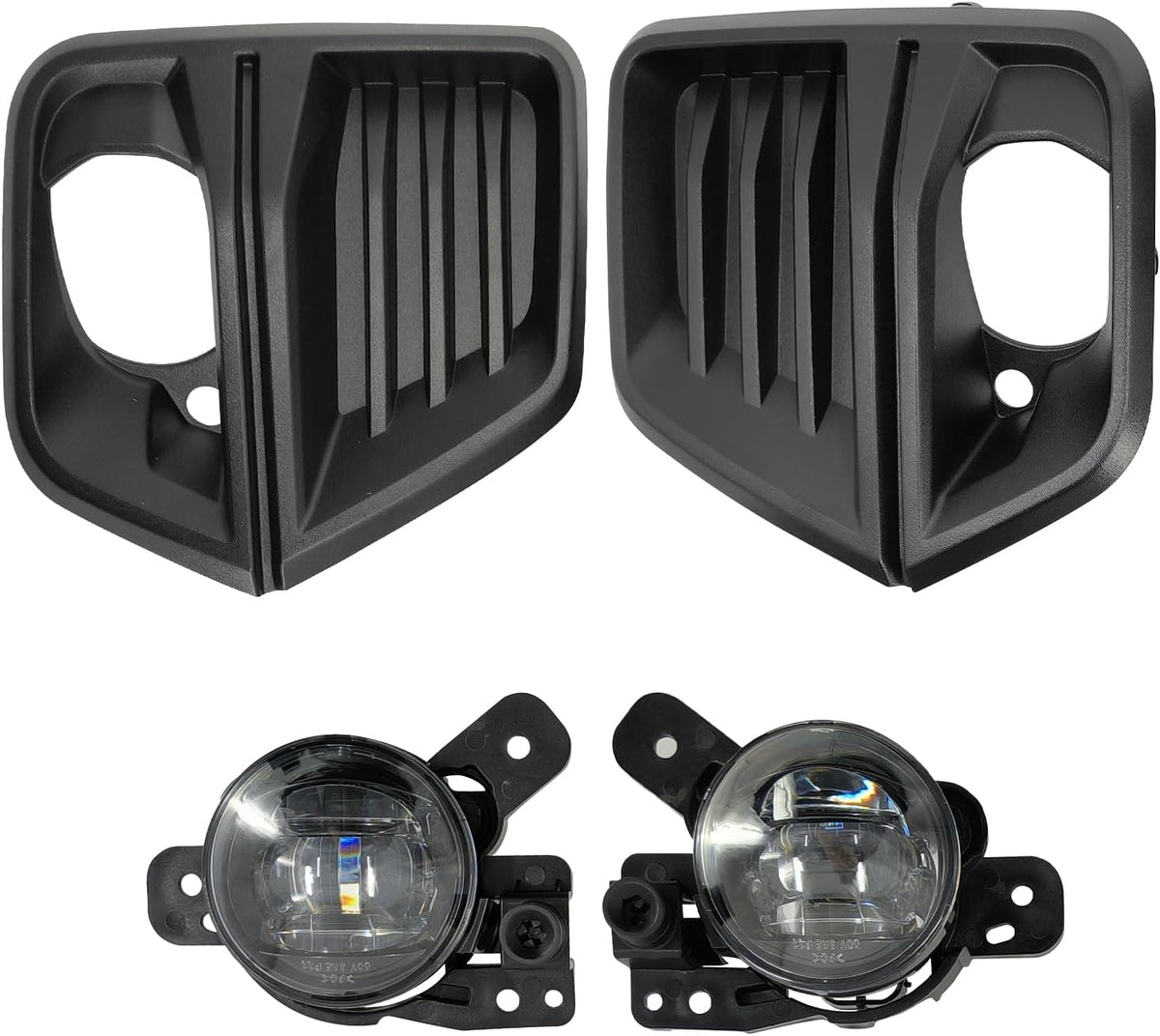 Front Fog Light Assembly with Bezel Cover and Harness for Chevy Colorado 2023 2024 O74246