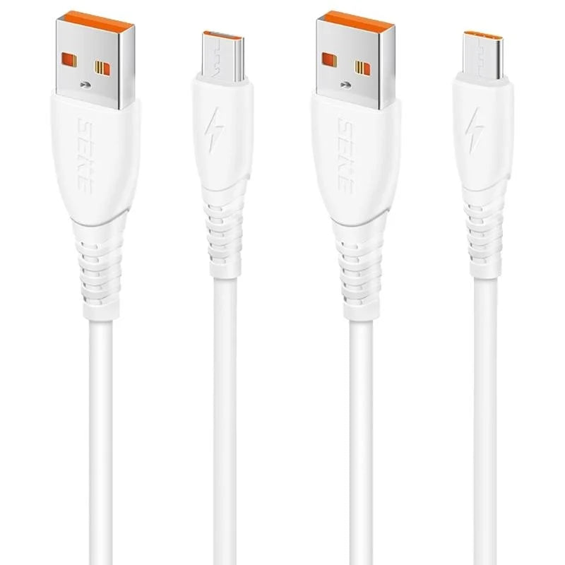 USB to Type C/Micro USB Data Cable, 6A Quick Charging Power Cable B365