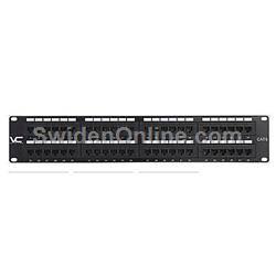 Cat 5e and Cat 6 Unshielded Patch Panels L3586