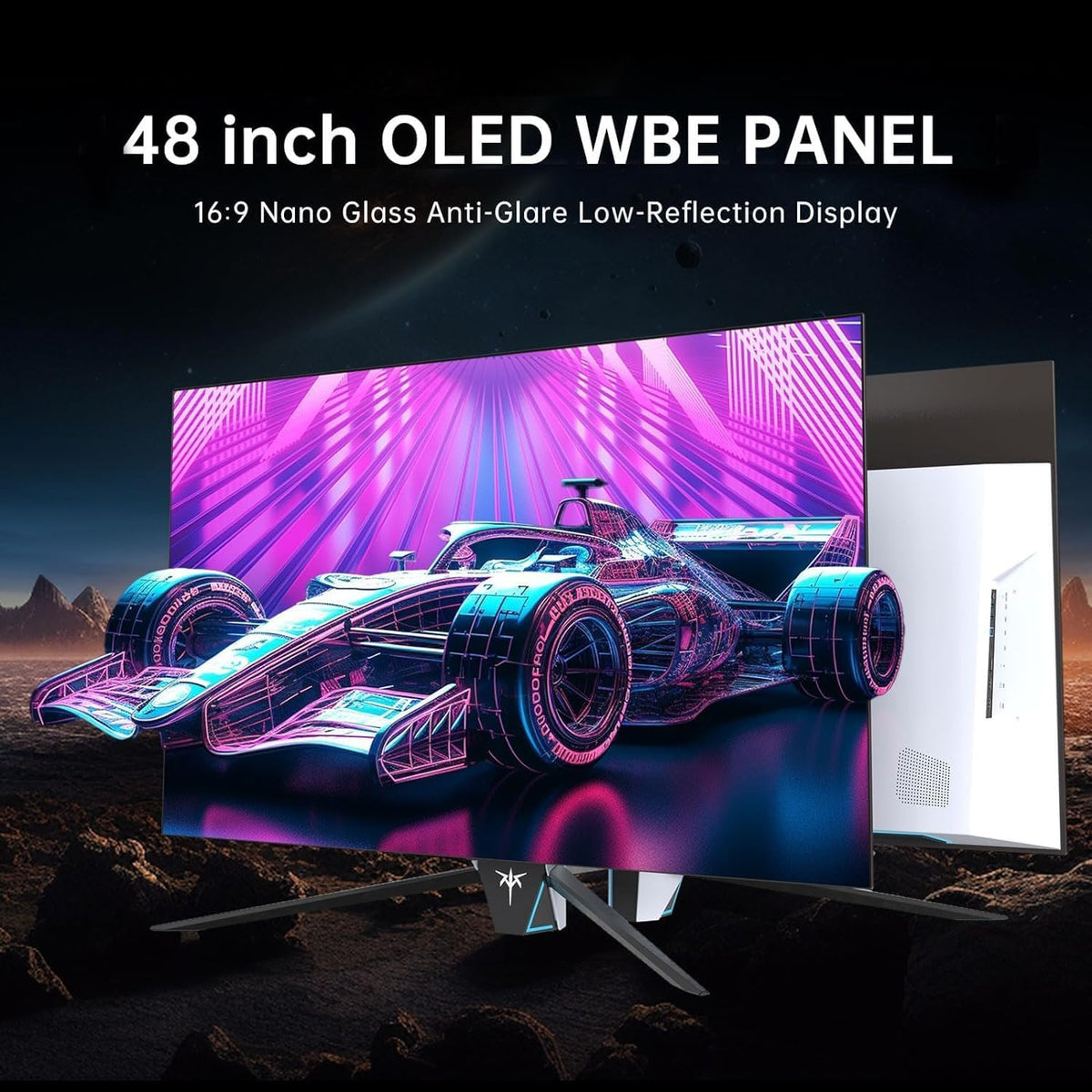 48 Inch 4K OLED Gaming Monitor, 0.1ms GTG 138Hz, 134% sRGB, Type-C 90W S516
