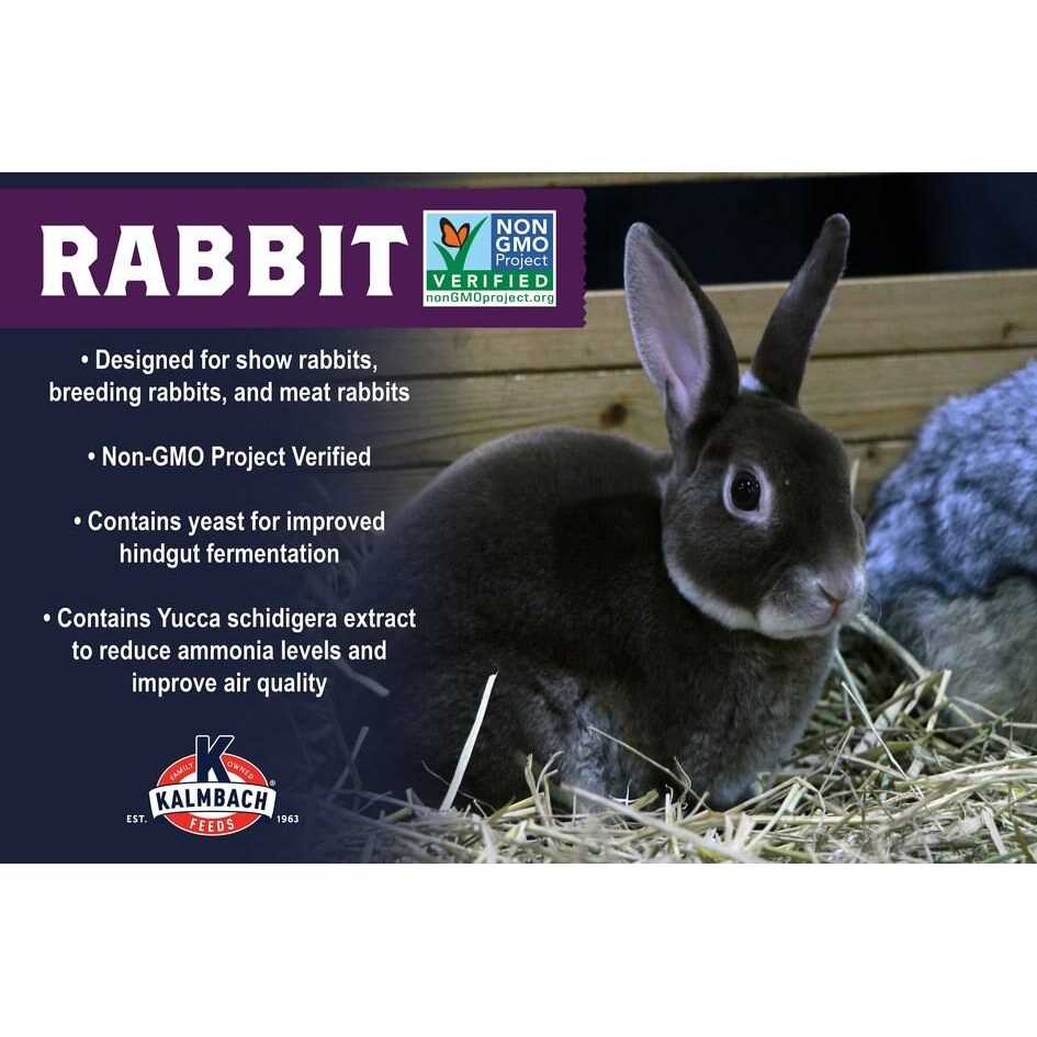 Non-GMO 16% Rabbit Complete C804