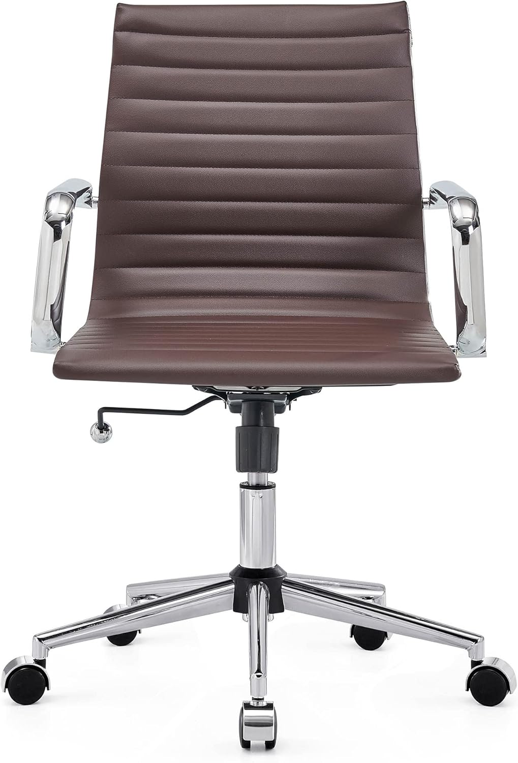 Gold Office Chair with Wheels and Arms T8560