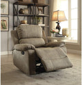 Brown Metal Recliner Q235